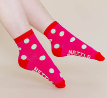 Dragon Fruit Dot Socks