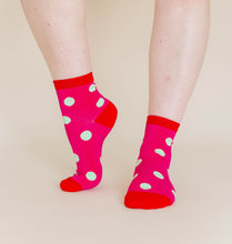 Dragon Fruit Dot Socks