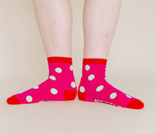 Dragon Fruit Dot Socks