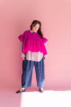 Electric Raspberry Mushroom Top