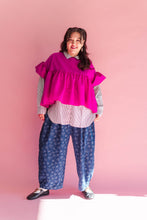 Electric Raspberry Mushroom Top