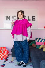 Electric Raspberry Mushroom Top