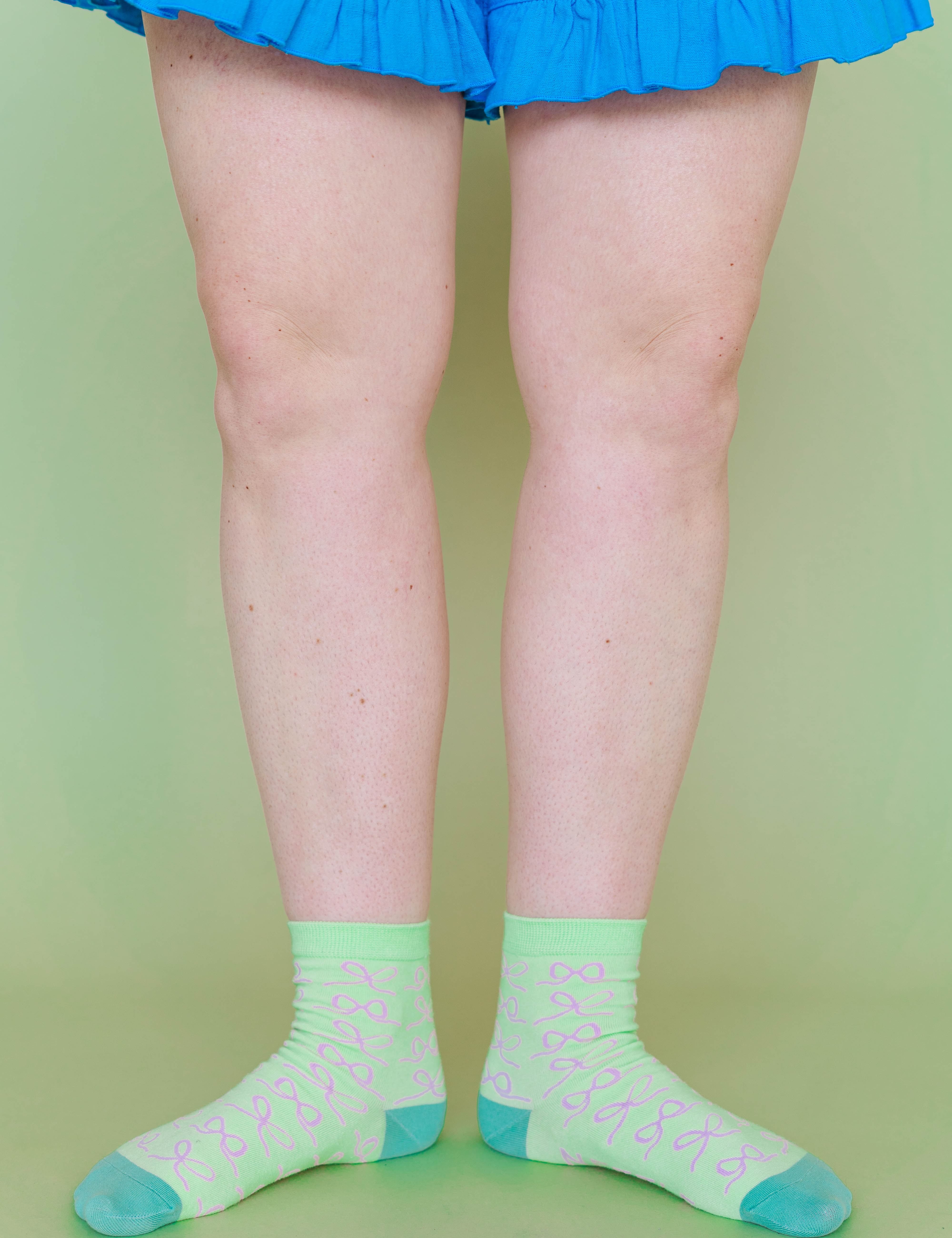 Limelight Bow Socks