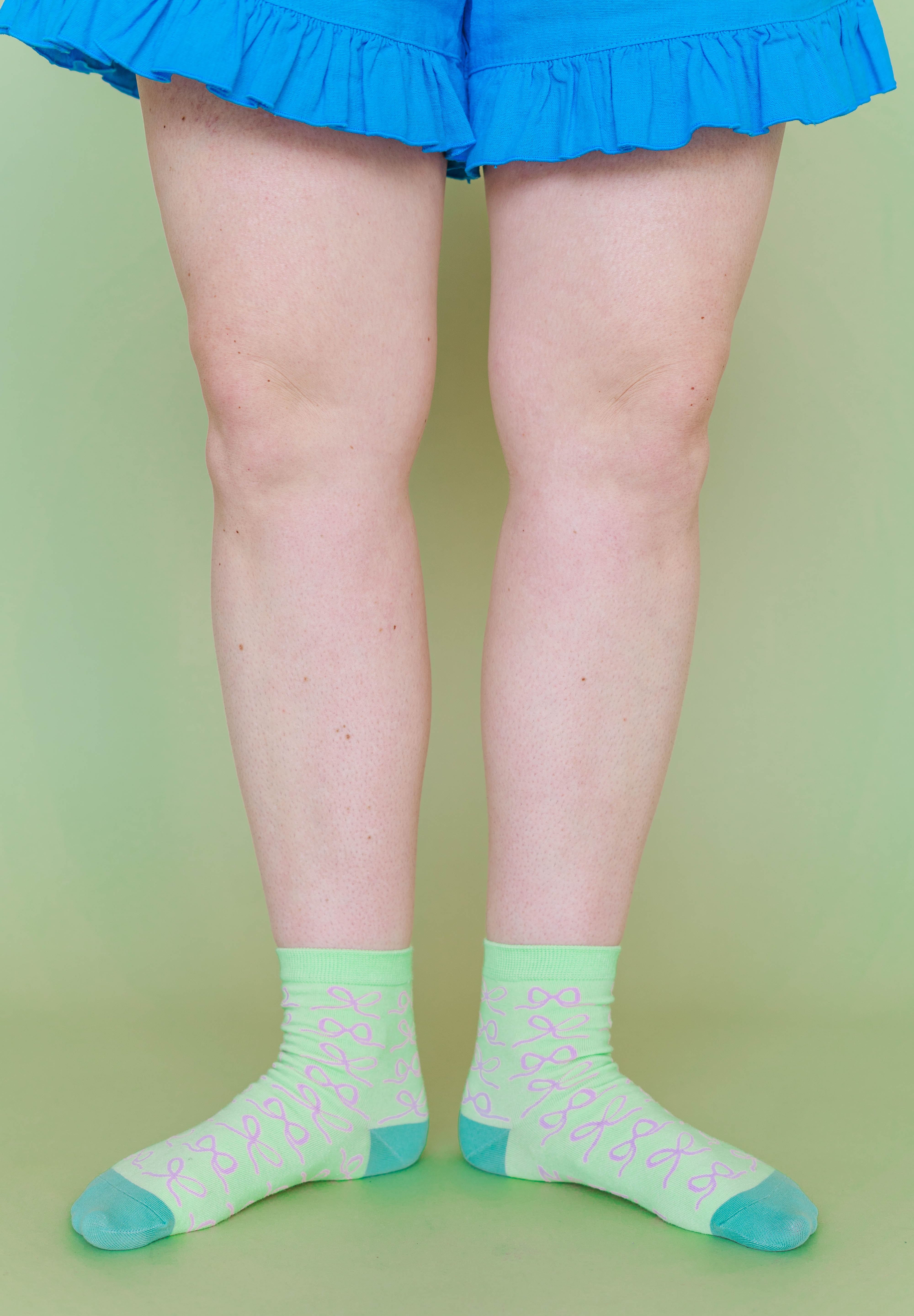 Limelight Bow Socks