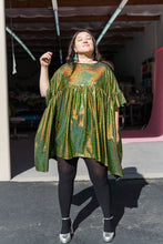 Green Glitter Gel Pen Mini Mushroom Dress