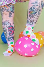 Princess Cake Dot Socks