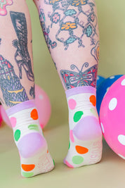 Princess Cake Dot Socks