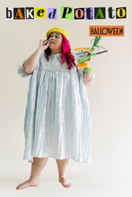 Silver Metallic Mushroom Dress