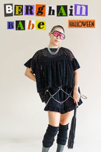 Zebra Mesh Mushroom Top