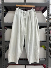 Bleached Denim Barrel Pant