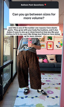 Leopard Twill Balloon Pant