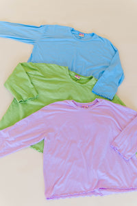 Lilac Knit Base Layer