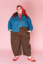Leopard Twill Balloon Pant
