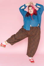 Leopard Twill Balloon Pant