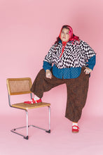 Leopard Twill Balloon Pant