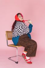 Leopard Twill Balloon Pant