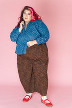 Leopard Twill Balloon Pant