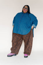 Leopard Twill Balloon Pant