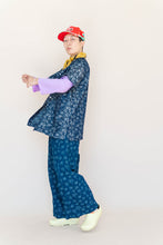 Dark Daisy Denim Mid Easy Pant