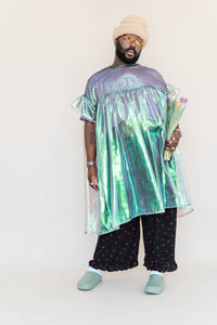 Electric Lettuce Mushroom Dress