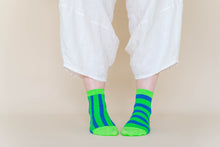 Lily Pad Stripe Socks