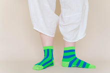 Lily Pad Stripe Socks