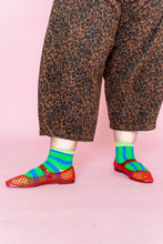 Lily Pad Stripe Socks