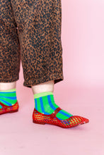 Lily Pad Stripe Socks