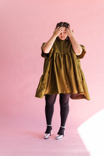 Martini Olive Mini Mushroom Dress