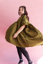 Martini Olive Mini Mushroom Dress