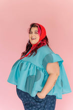 Spring Sky Mushroom Top