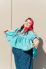 Spring Sky Mushroom Top