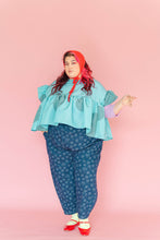 Spring Sky Mushroom Top