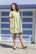 Everyday Dress in Green Floral Check (RTS)