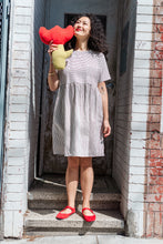 Everyday Dress in Striped Linen (RTS)
