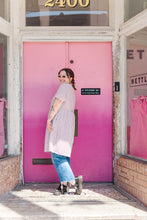 Everyday Dress in Striped Linen (RTS)