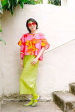 Mid Easy Pant in Limeade Linen (RTS)