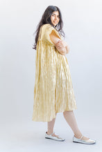 Mushroom Dress in Gold Metallic (RTS)