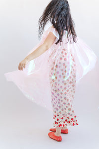 Mushroom Dress in Pink Metallic (RTS)