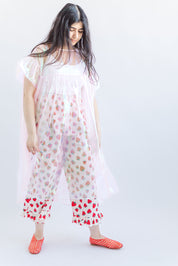 Mushroom Dress in Pink Metallic (RTS)