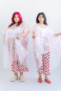 Mushroom Dress in Pink Metallic (RTS)