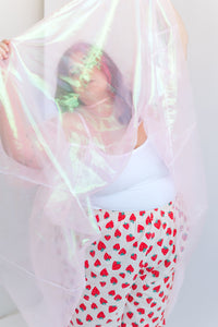 Mushroom Dress in Pink Metallic (RTS)