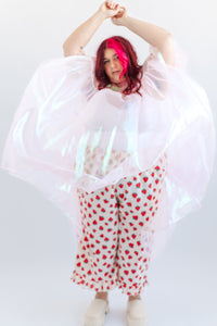 Mushroom Dress in Pink Metallic (RTS)