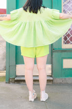 Mushroom Top in Limeade Check (RTS)