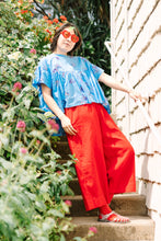 Mushroom Top in Neptune Cotton (RTS)