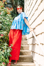 Mushroom Top in Neptune Cotton (RTS)