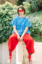 Mushroom Top in Neptune Cotton (RTS)