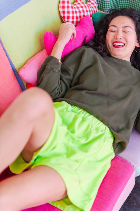 Perfect Short in Limeade (RTS)