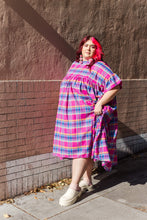 Nettle Studios - Pink Plaid - Mushroom Dress - Winter/Spring2025