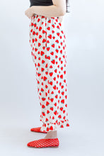 Ruffle Pants in Strawberry Cotton Poplin (PREORDER)